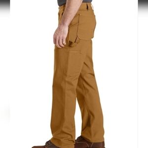 Carhartt Men's Brown/beige Work Pants Relaxed Fit